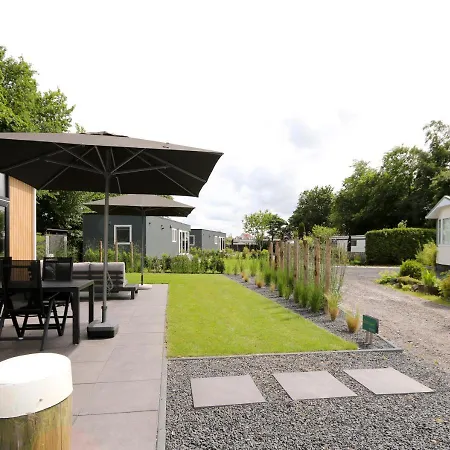 Rietreiger Luxe Vakantielodge In Friesland - 2 Badkamers Grou Exterior photo